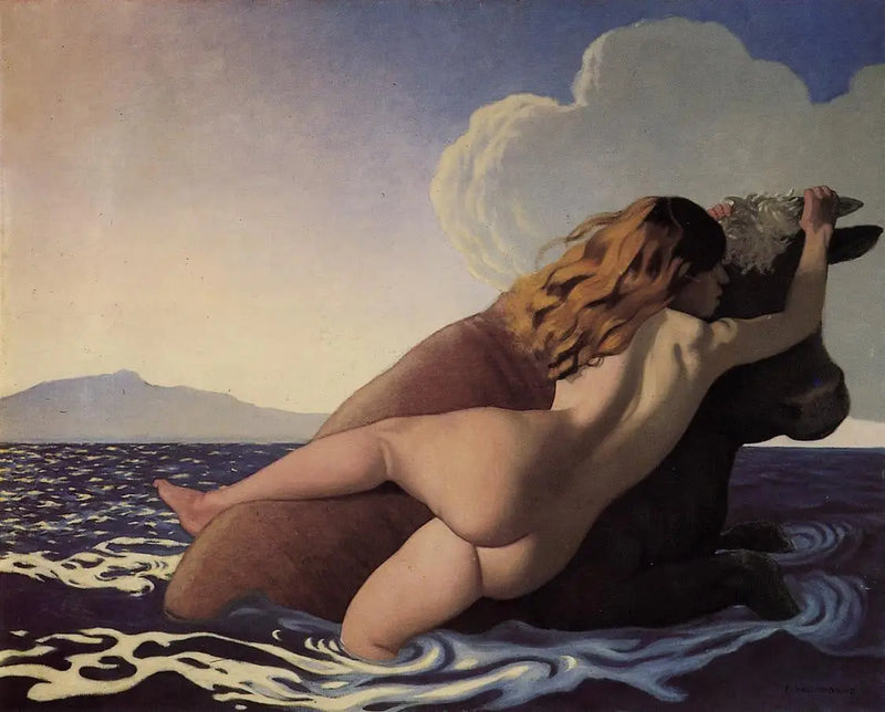 El secuestro de Europa - Félix Vallotton