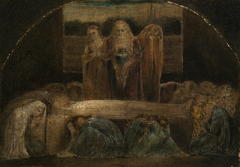 El entierro - William Blake