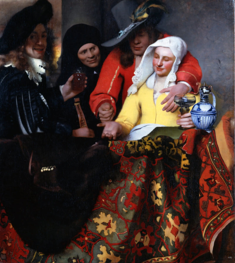 La Entremetida - Johannes Vermeer