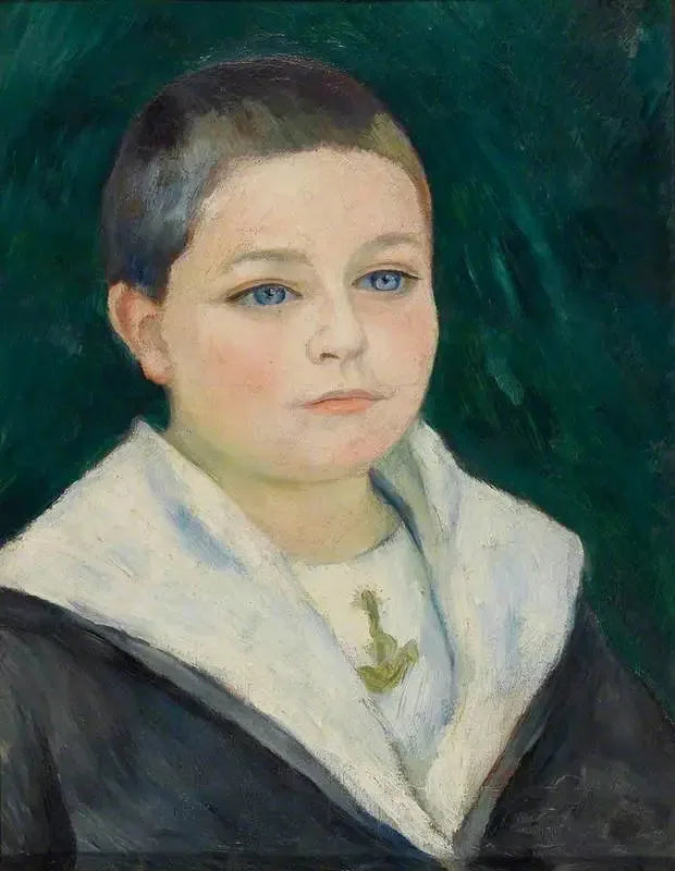 León Goujon en traje de marin - Pierre-Auguste Renoir