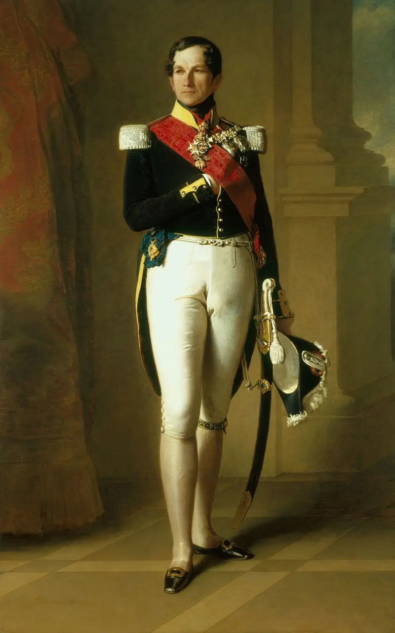 Leopoldo I, rey de Bélgica (1790-1865) - Franz Xaver Winterhalter