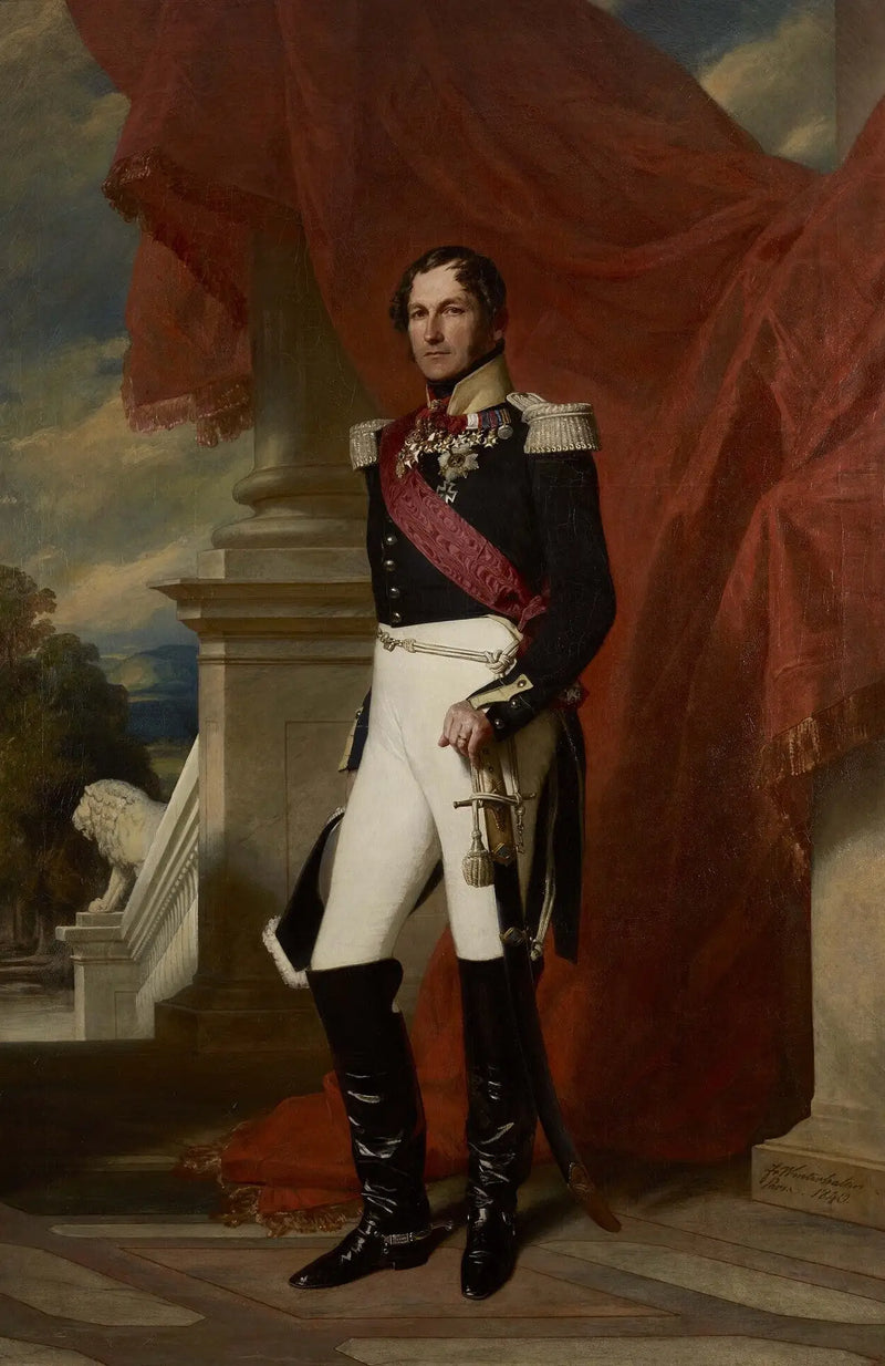 Leopoldo I, rey de Bélgica - Franz Xaver Winterhalter