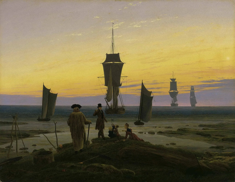 Las Edades de la Vida - Caspar David Friedrich