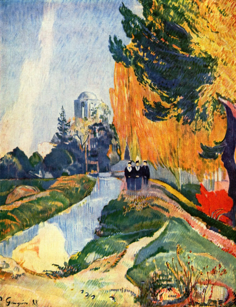 Los Alyscamps - Paul Gauguin