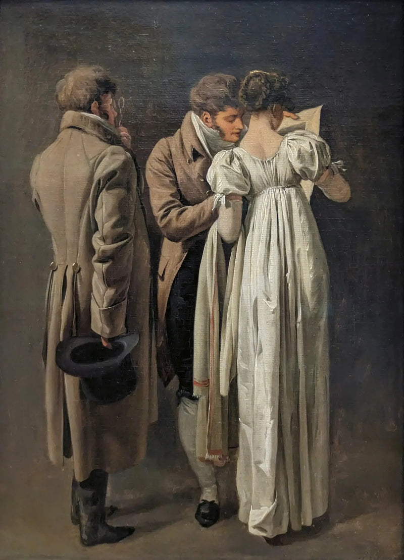 Los Amantes de las estampas - Louis-Léopold Boilly