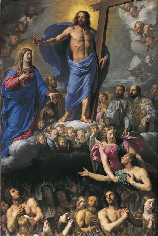 Las almas del purgatorio - Philippe de Champaigne