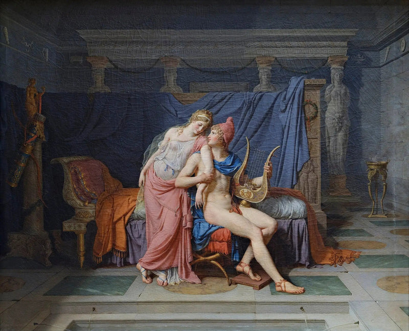 Los Amores de París y de Hélène - Jacques-Louis David
