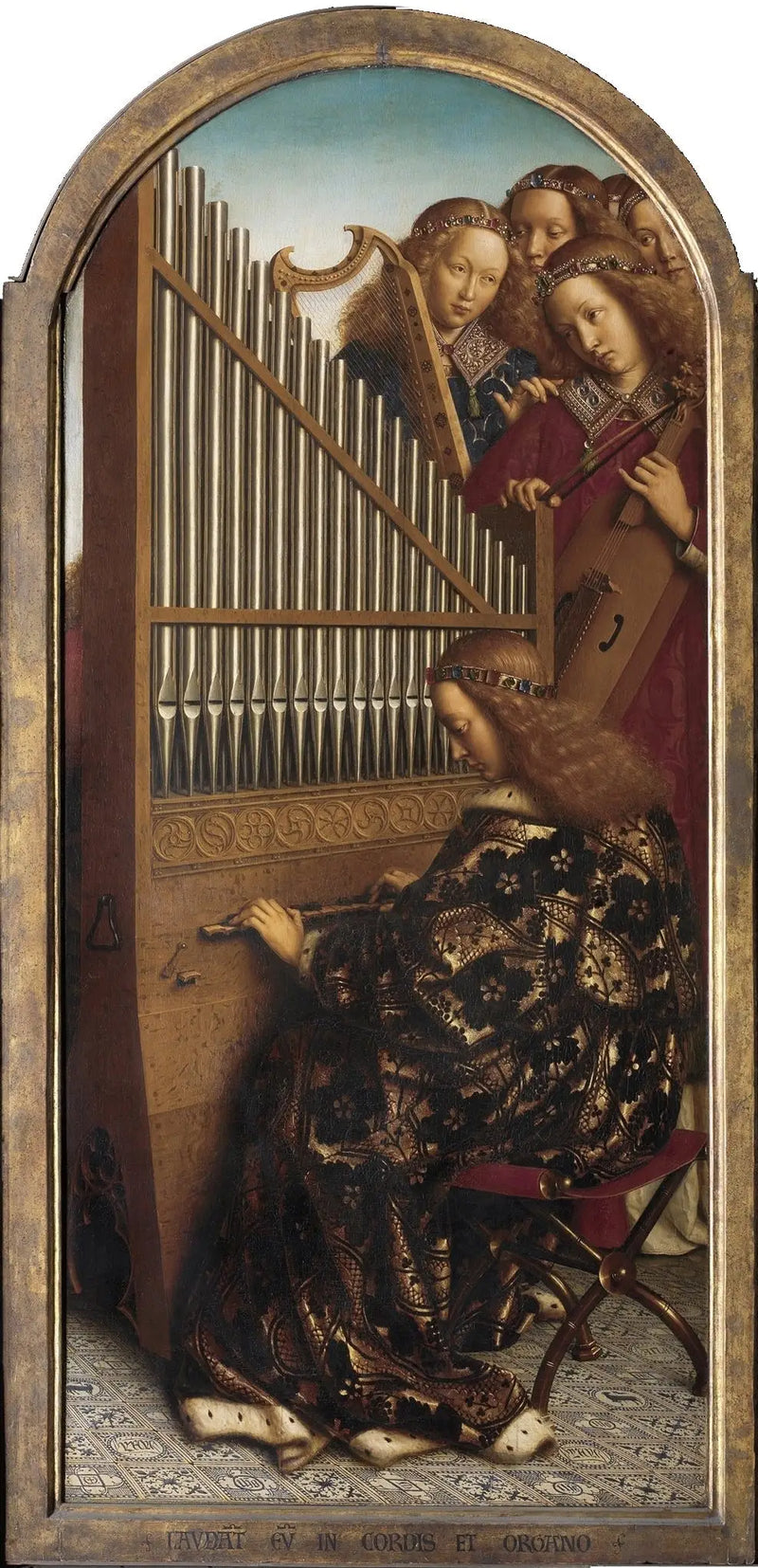 Los ángeles músicos - Jan van Eyck