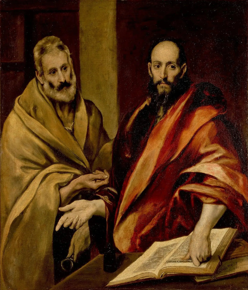 Los apóstoles Pedro y Pablo - El Greco