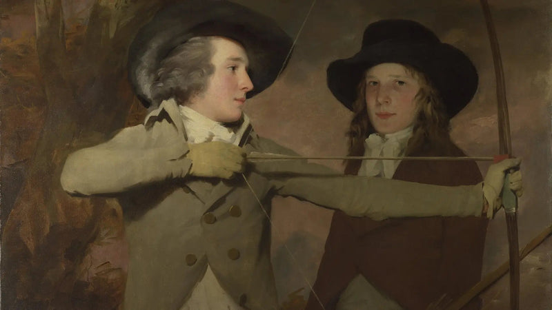 Los arqueros - Henry Raeburn
