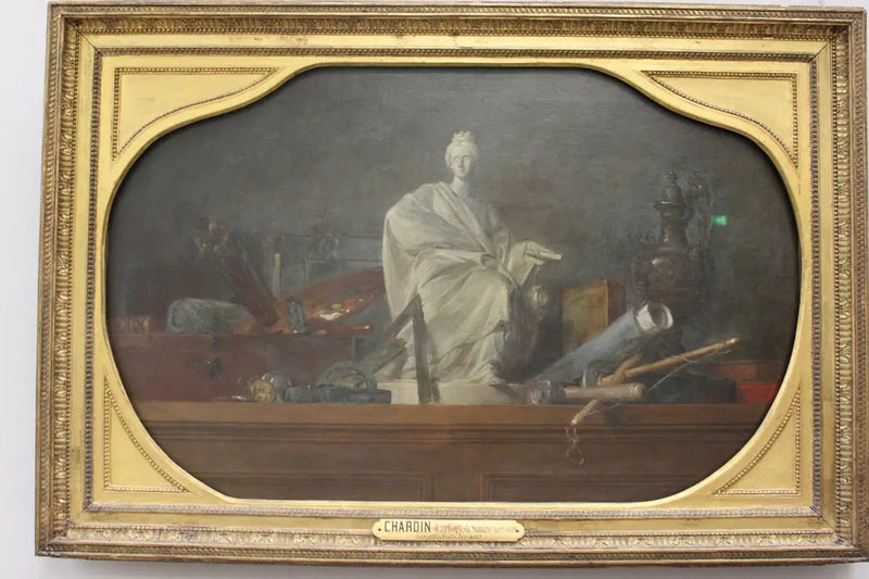 Los atributos de las artes - Jean Simeón Chardin