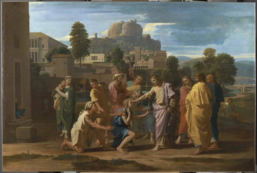Los ciegos de Jericó - Nicolas Poussin