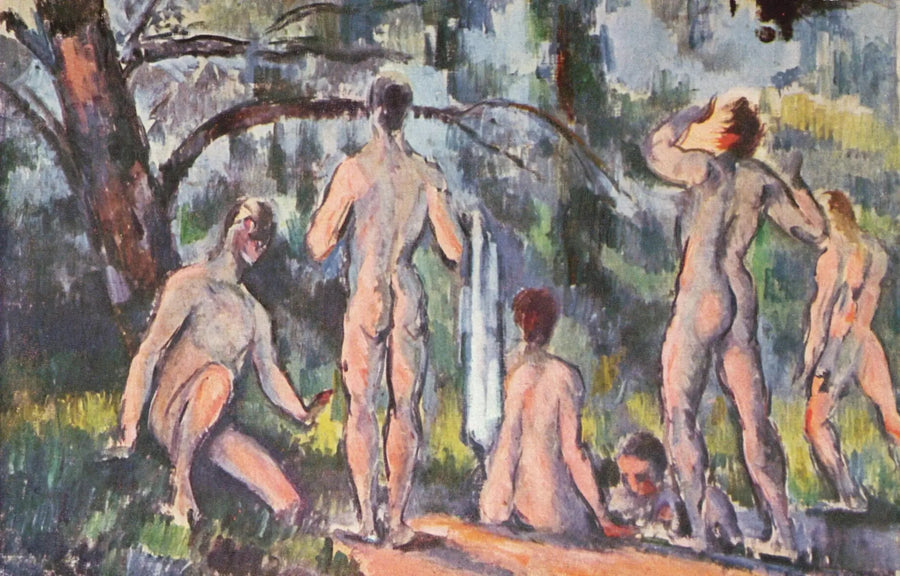 Los Bañistas - Paul Cézanne