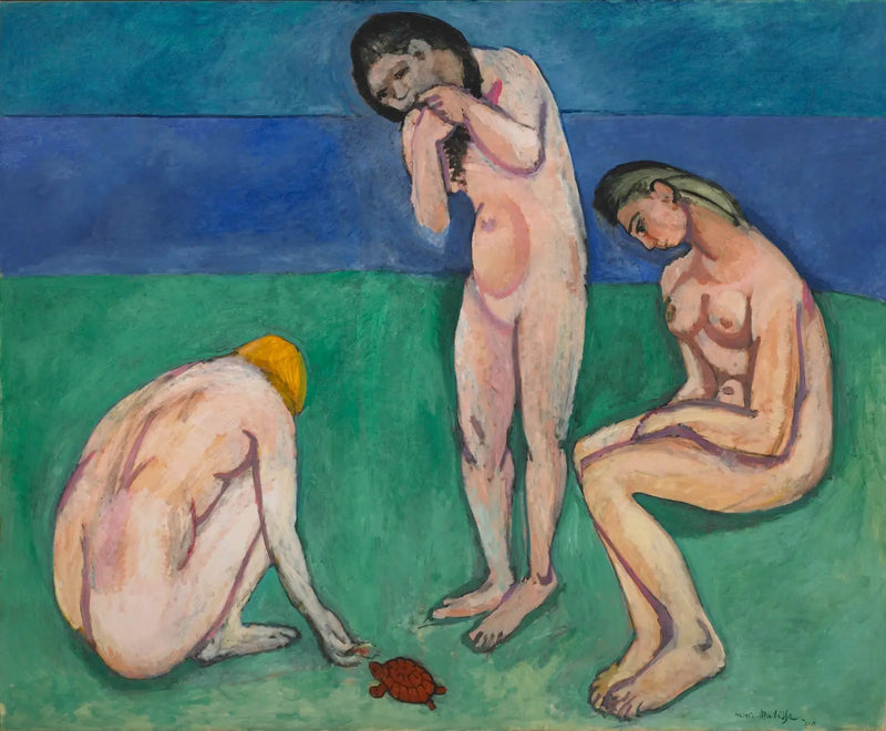 Las bañistas con la tortuga - Henri Matisse