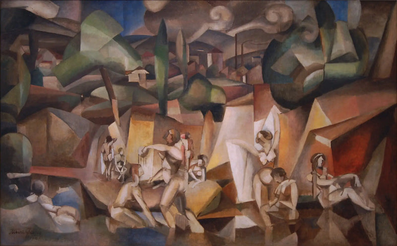 Las bañistas - Albert Gleizes