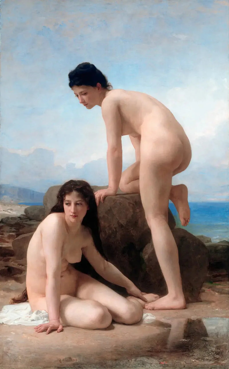 Las bañistas - Bouguereau