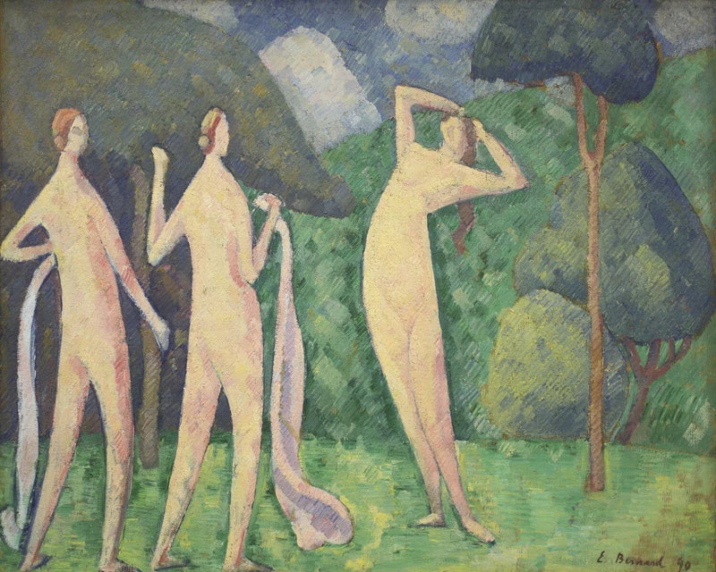 Las bañistas - Émile Bernard