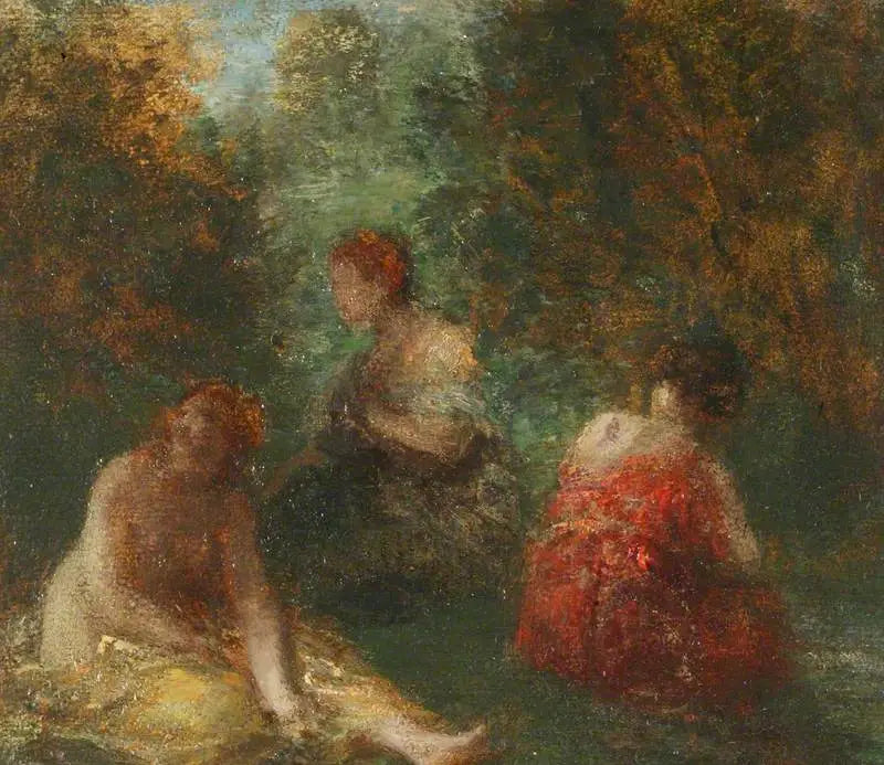 Las bañistas - Henri Fantin-Latour