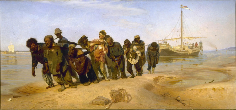 Los barqueros del Volga - Ilya Repin