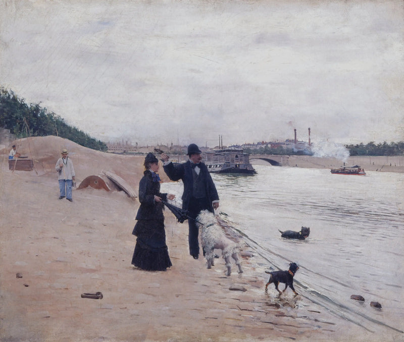 Las orillas del Sena - Jean Béraud