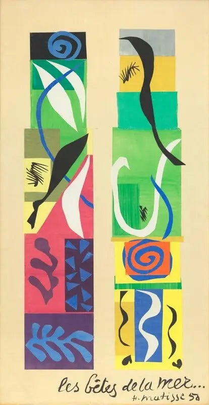 Las Bestias Del Mar - Henri Matisse