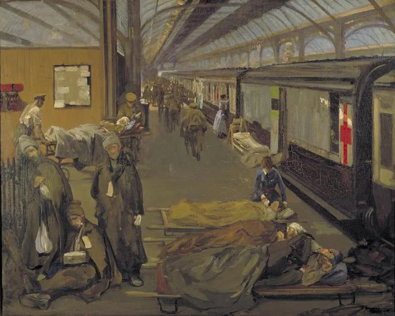 Los heridos en Dover - John Lavery