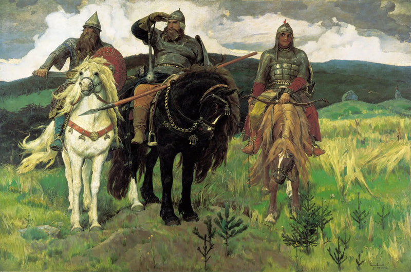 Los Bogatyrs - Viktor Vasnetsov
