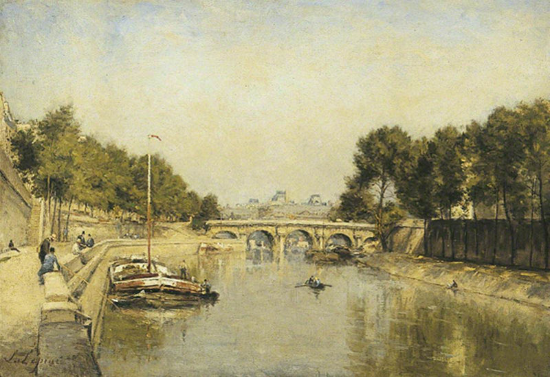 Los márgenes del Sena - Stanislas Lépine