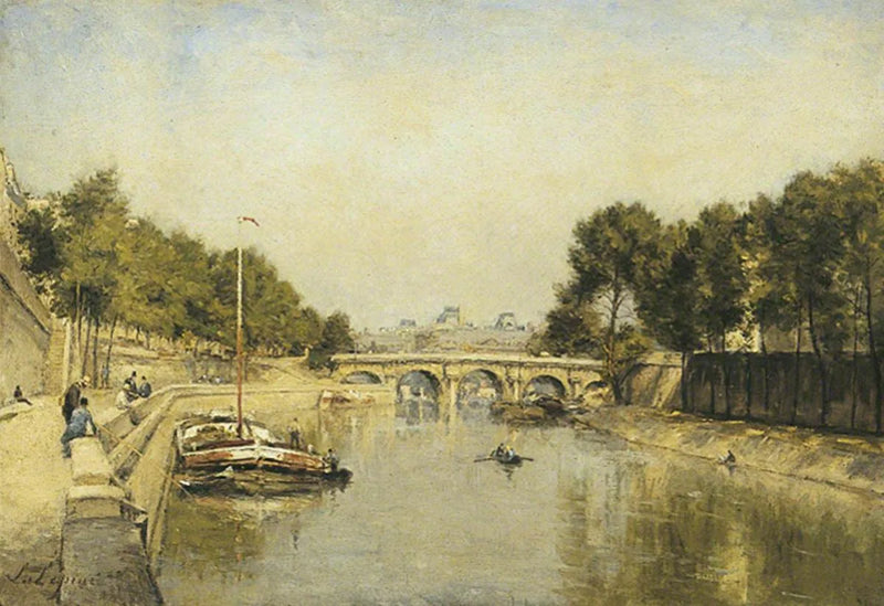 Los márgenes del Sena - Stanislas Lépine