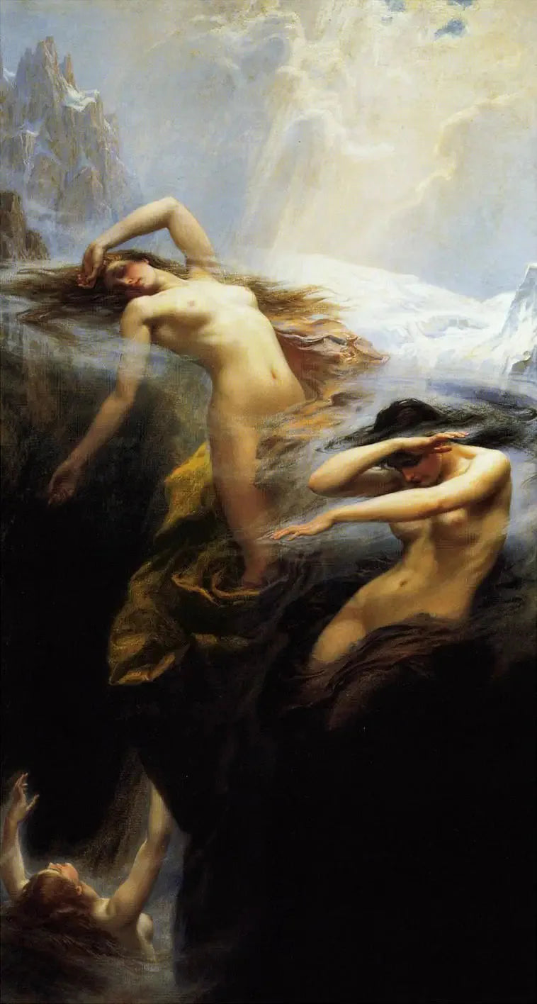 Las nieblas de las montañas - Herbert Draper