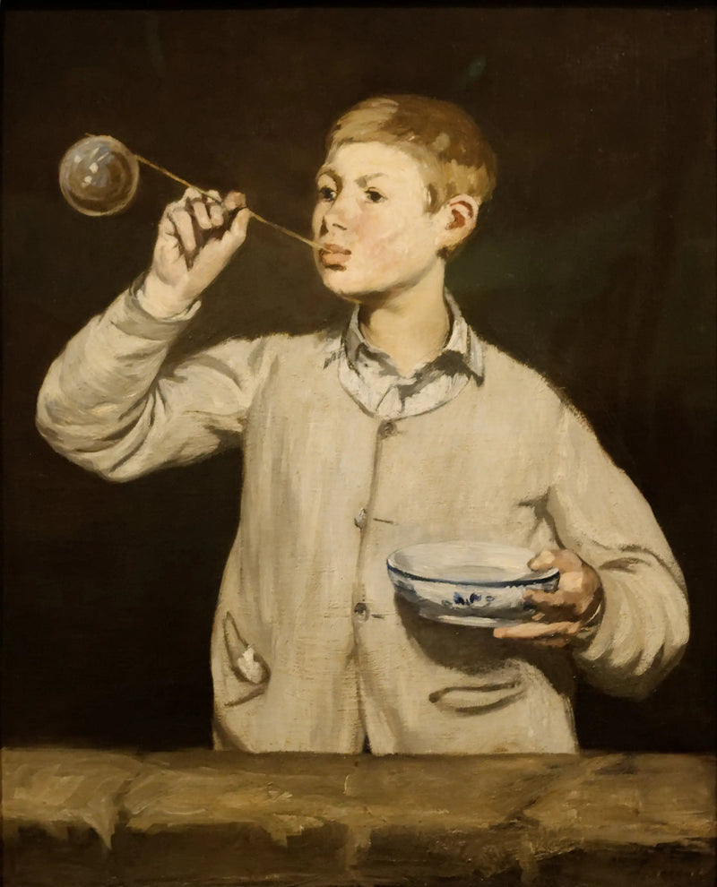 Las Burbujas de jabón - Édouard Manet