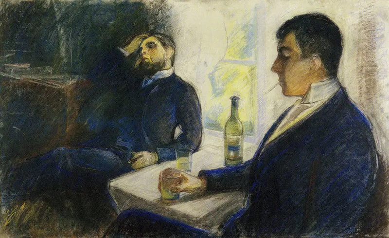 Los Bebedores de absenta - Edvard Munch