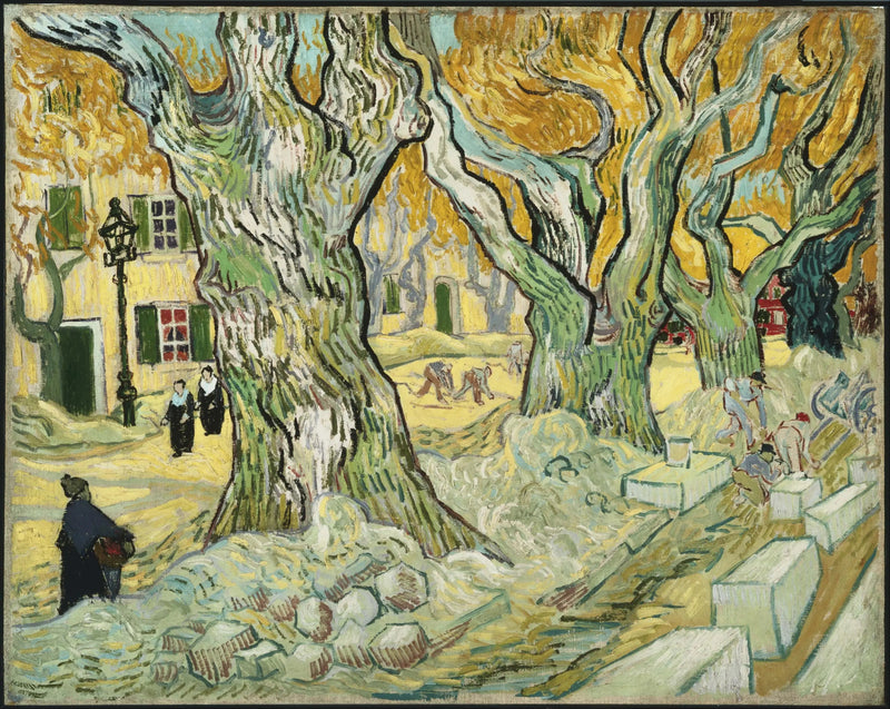 Los gancheros - Vincent van Gogh
