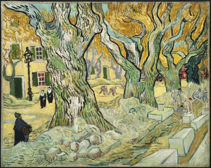 Los gancheros - Vincent van Gogh