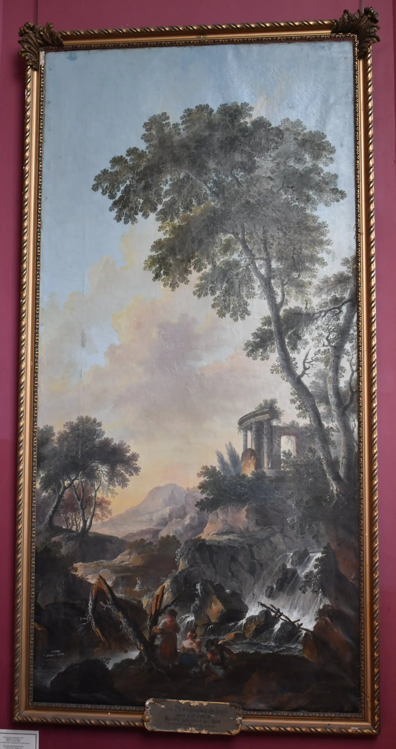 Las cascadas de Tivoli - Louis-Philippe Crépin