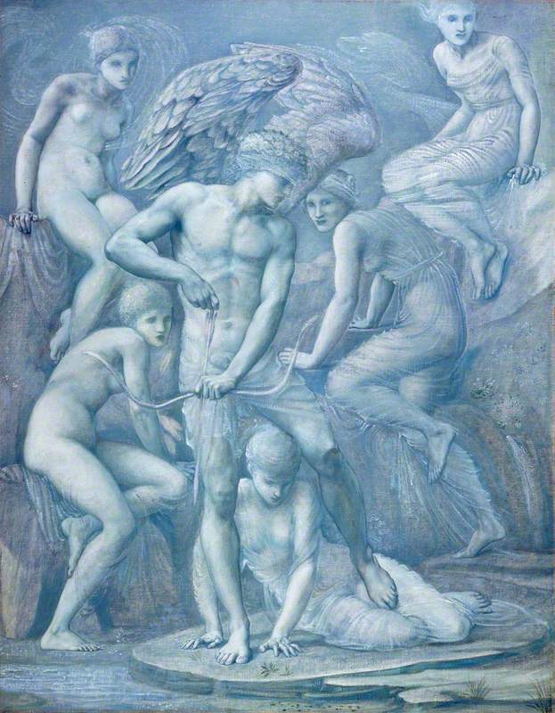 Los campos de caza de Cupido - Edward Burne-Jones