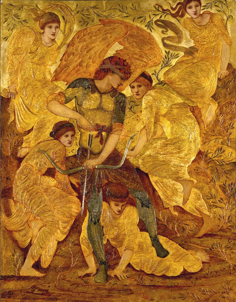 Los campos de caza de Cupido - Edward Burne-Jones