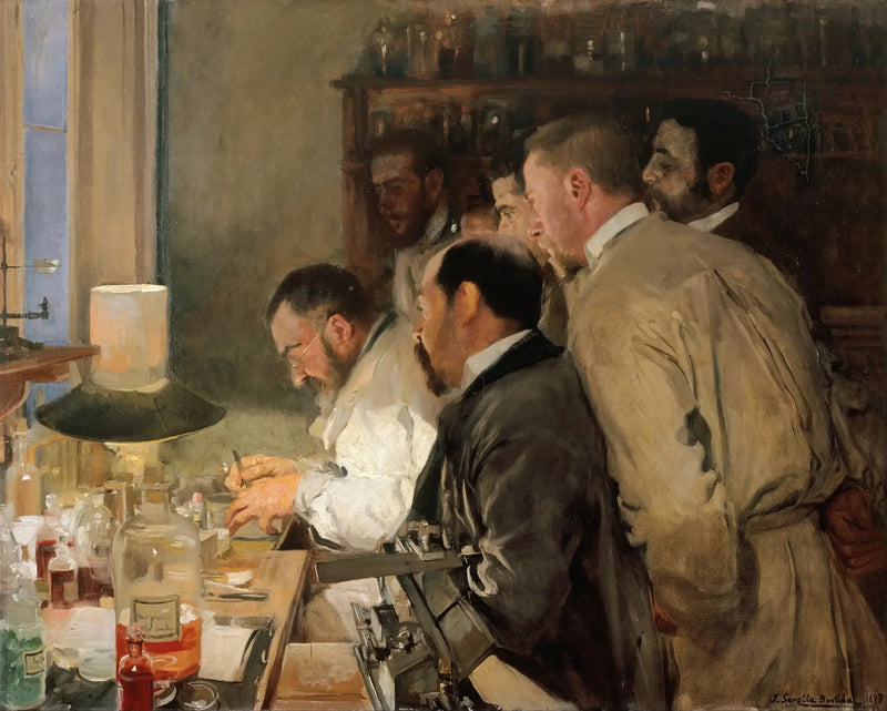 Los Investigadores - Joaquín Sorolla