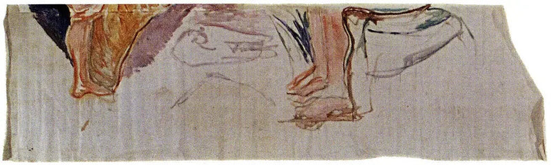 Los Buscadores: pies de niños - Edvard Munch