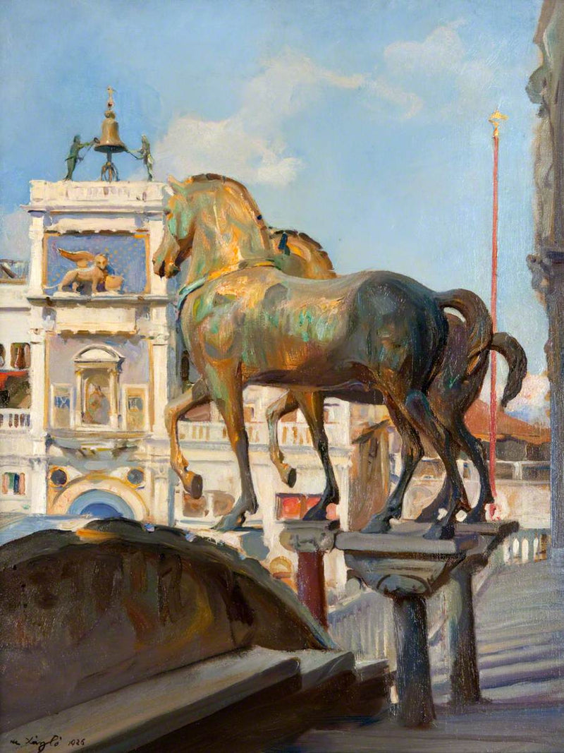 Los caballos de bronce de San Marcos - Philip de Laszlo