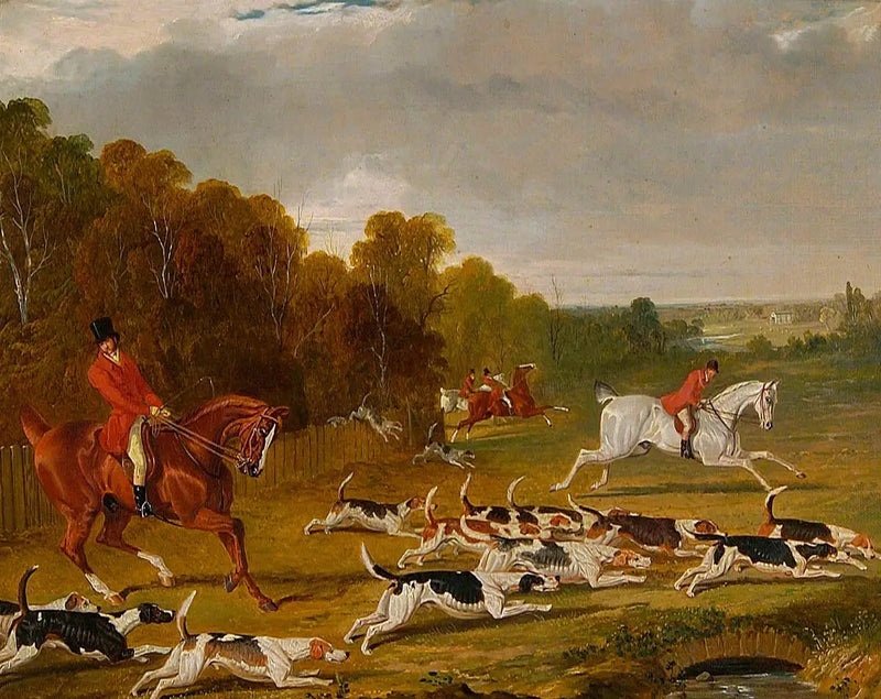 Los perros dejan el secreto - John Frederick Herring, Sr.