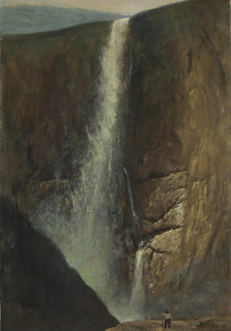 Las cataratas - Albert Bierstadt