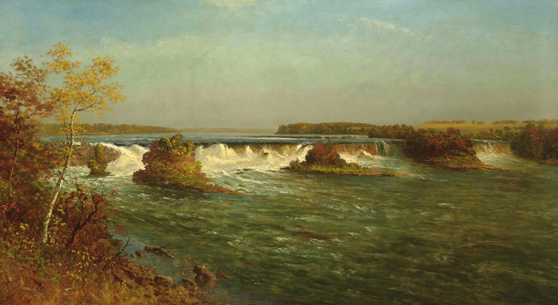 Las cataratas de Saint-Antoine - Albert Bierstadt
