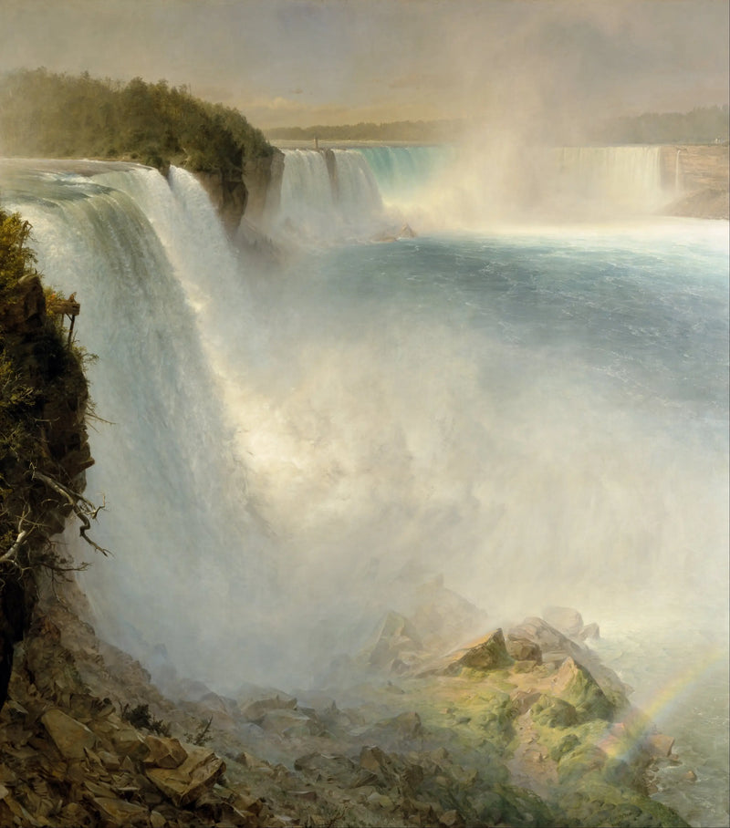 Las Cataratas del Niágara desde el lado estadounidense - Frederic Edwin Church
