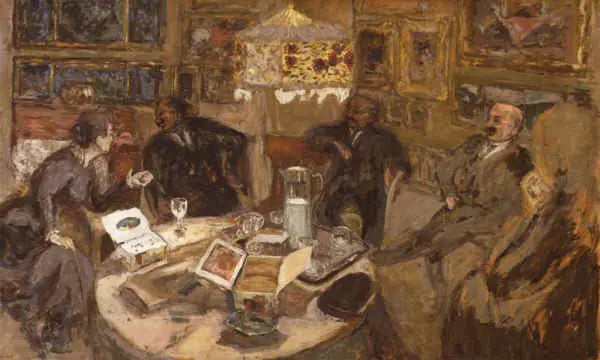 Los cigarros - Édouard Vuillard