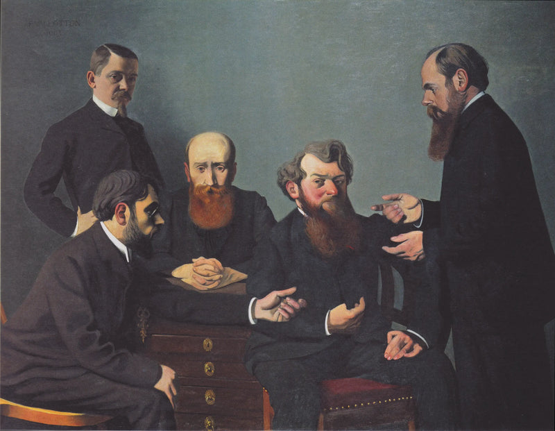 Los cinco pintores - Félix Vallotton