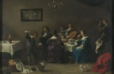 Los cinco sentidos - David Teniers el Joven