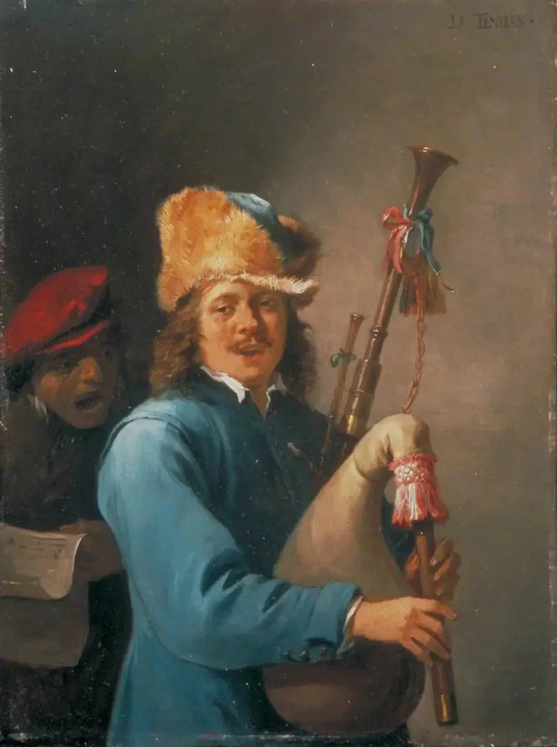 Los cinco sentidos: el oído - David Teniers el Joven