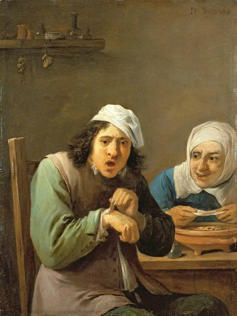 Los cinco sentidos: la sensación - David Teniers el Joven