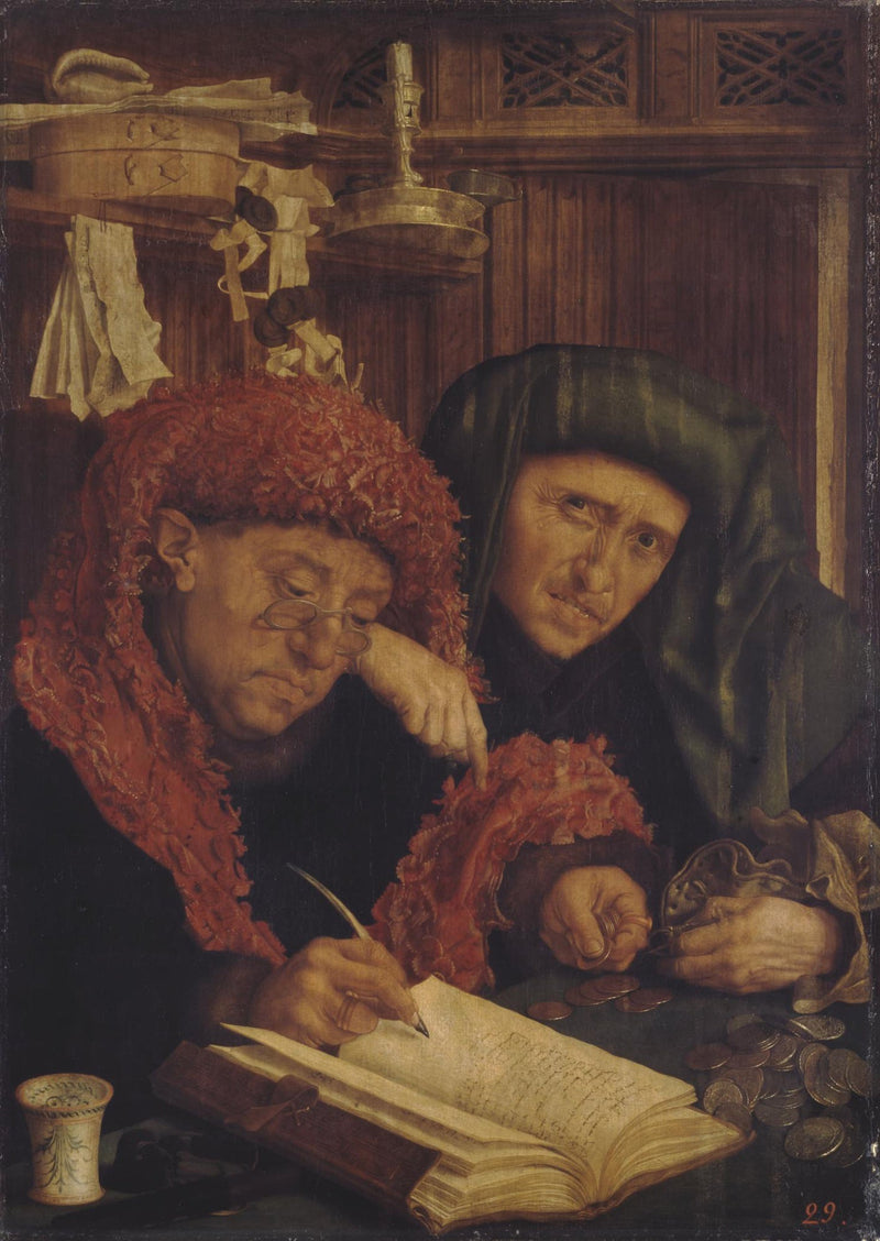 Los recaudadores de impuestos - Marinus van Reymerswale